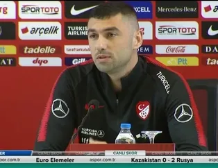 Burak Yılmaz: "Milli Takım hepimizin hayali"