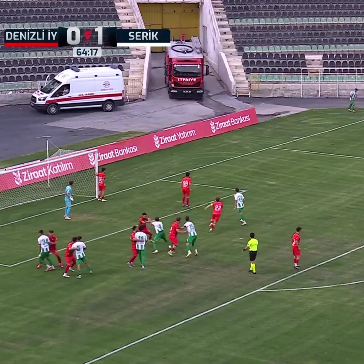 Denizli İdmanyurdu 1959 SK 0-1 Serikspor (MAÇ SONUCU-ÖZET)