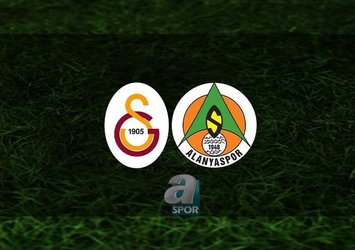 G.Saray Alanyaspor'u ağırlıyor!