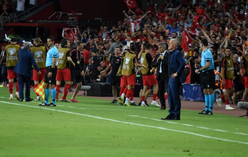 Türkiye - Fransa maçından kareler...