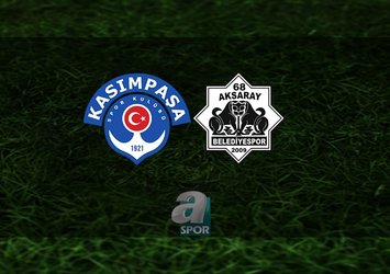 Kasımpaşa - 68 Aksarayspor maçı hangi kanalda?