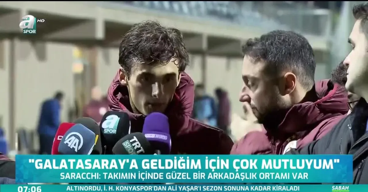 "Galatasaray'a geldiğim için çok mutluyum"