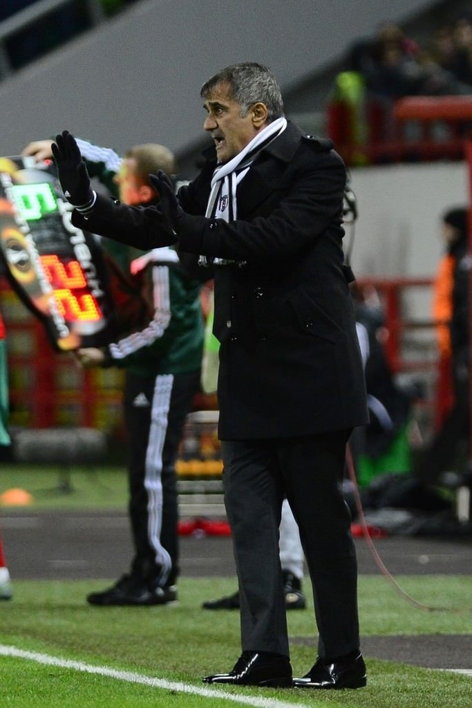 Lokomotiv Moskova - Beşiktaş maçından kareler