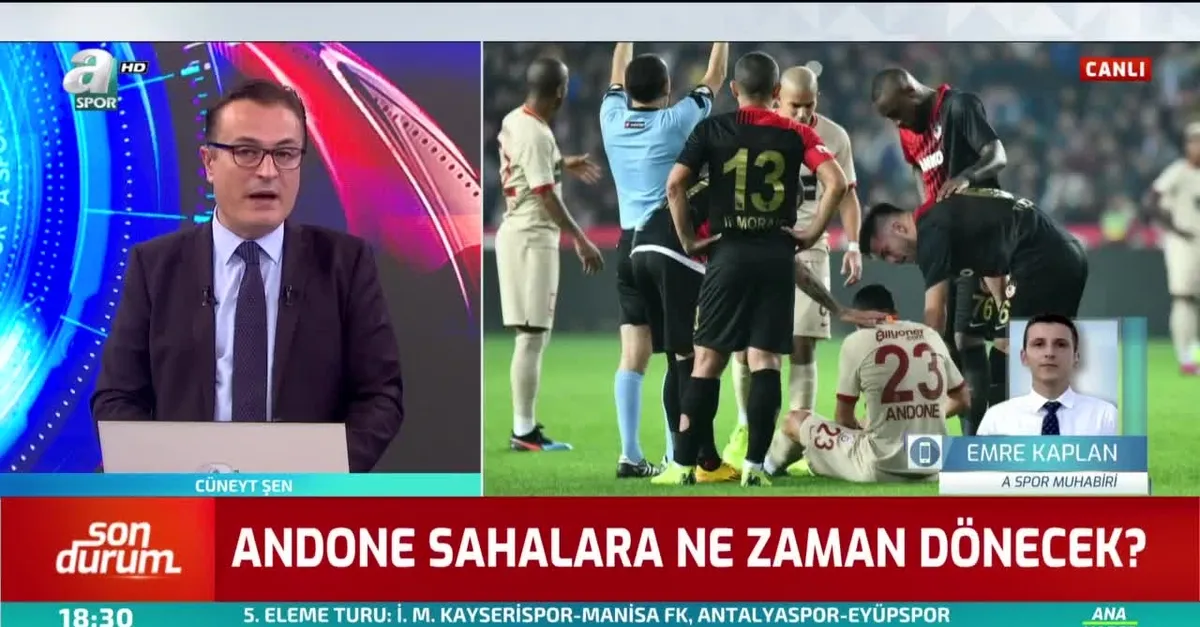 Andone sahalara ne zaman dönecek?