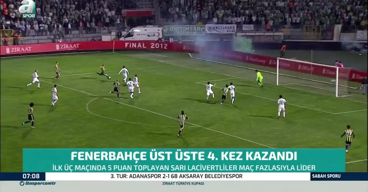 Fenerbahçe üst üste 4. kez kazandı