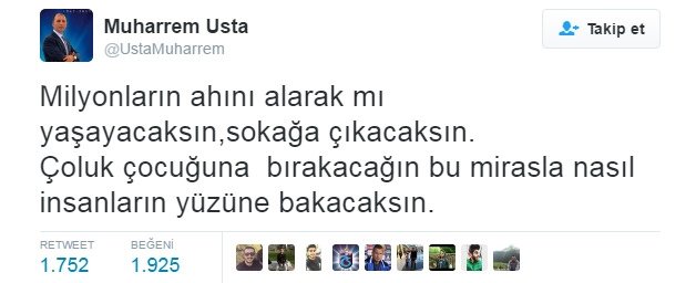 Muharrem Usta’dan Mete Kalkavan’a büyük tepki