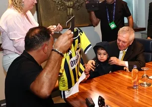Göktuğ Alımcı, Aziz Yıldırım ve yöneticilerle buluştu!