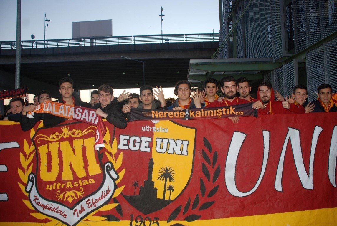 Galatasaray’a coşkulu karşılama