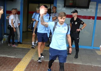 Trabzonspor şehre kupayla döndü