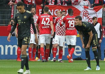Şampiyon Bayern'e Mainz şoku!