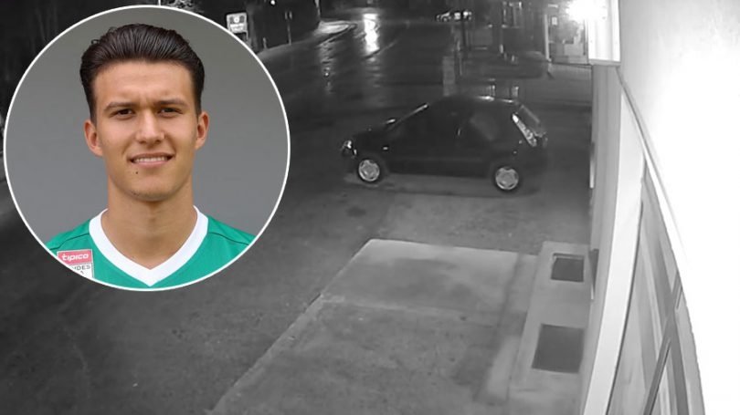 Şok görüntüler! Ünlü futbolcudan camiye saldırı!