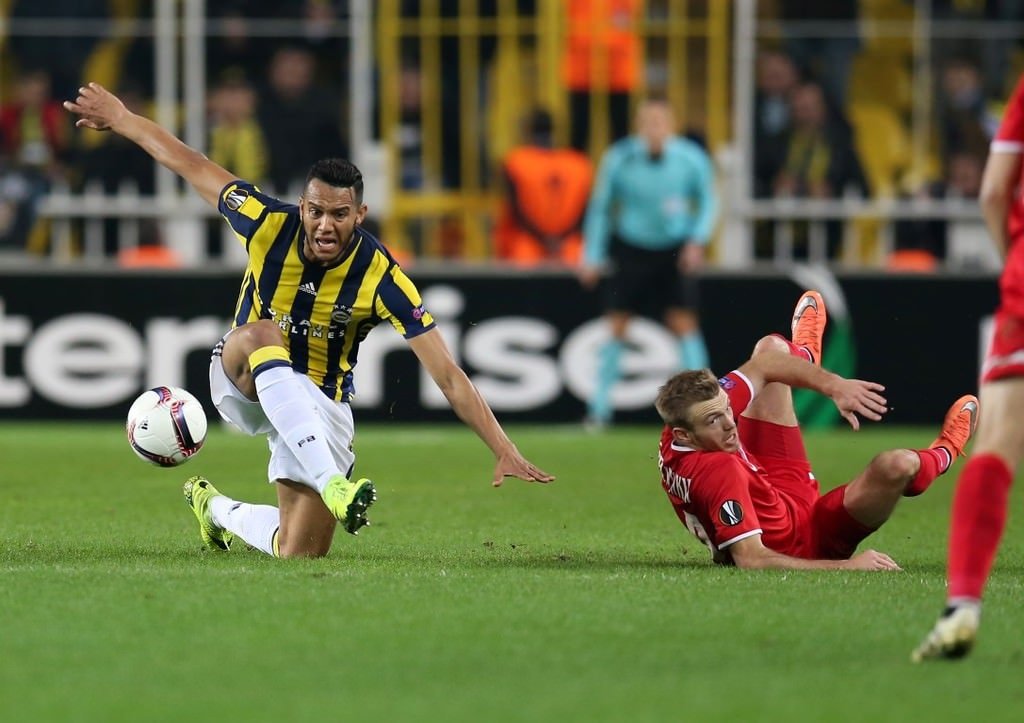 Fenerbahçe - Zorya Luhansk maçından kareler