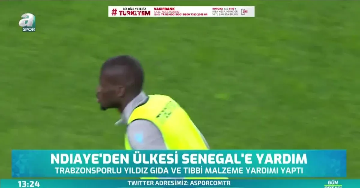 Ndiaye'den ülkesi Senegal'e yardım