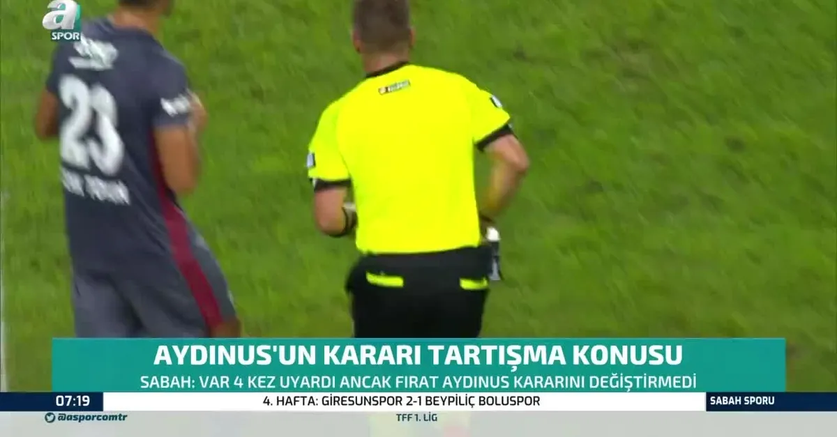 Fırat Aydınus'un kararı tartışma konusu