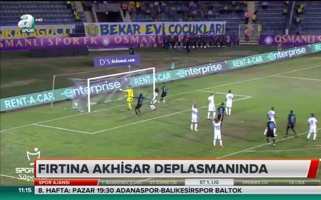 Fırtına Akhisar deplasmanında