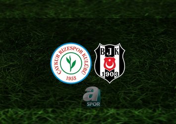 Rizespor - Beşiktaş maçı ne zaman?