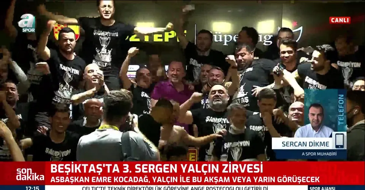 Beşiktaş'ta 3. Sergen Yalçın zirvesi!