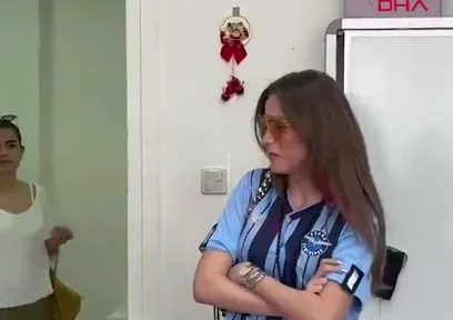 Serenay Sarıkaya A. Demir formasıyla oyunu kullandı!