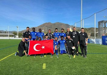 Şampiyonlar Ligi şampiyonu Şahinbey Ampute!