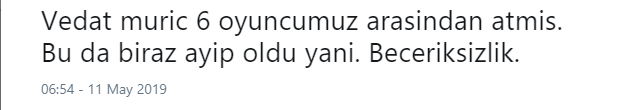 Vedat Muriç için olay sözler! Gerçek Fenerbahçeli oldu