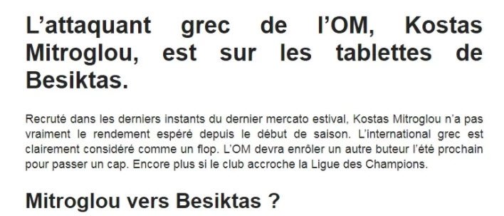 Fransa’dan Beşiktaş için flaş iddia