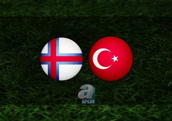 Faroe Adaları - Türkiye maçı ilk 11'leri belli oldu!