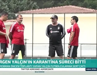 Sergen Yalçın'ın karantina süreci bitti