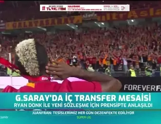 Galatasaray'da iç transfer mesaisi sürüyor