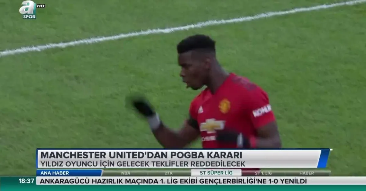 Man United'dan Pogba kararı