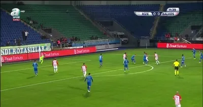 Çaykur Rizespor 0-1 Balıkesirspor