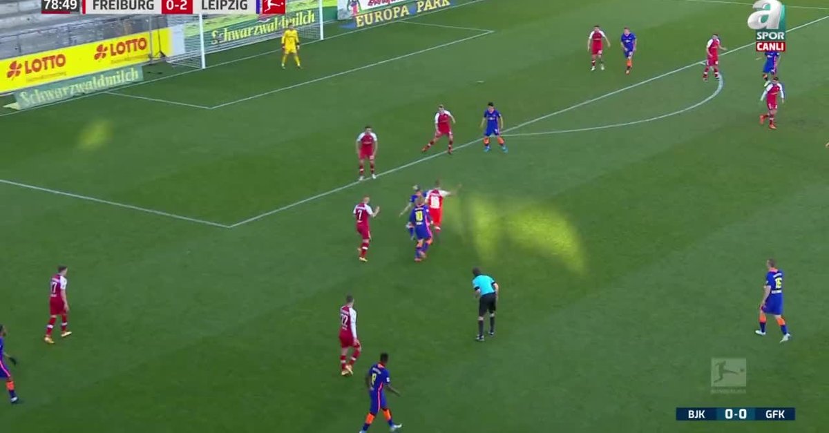 GOL | Freiburg 0-3 RB Leipzig