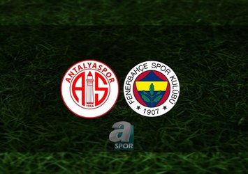Antalyaspor - F.Bahçe | CANLI