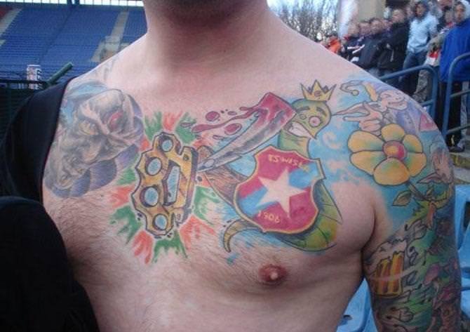 Fanatizmi abartan taraftarlar!