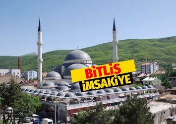 BİTLİS İMSAKİYE - 2 Nisan 2022