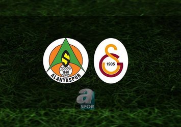 Alanyaspor - Galatasaray detayları!