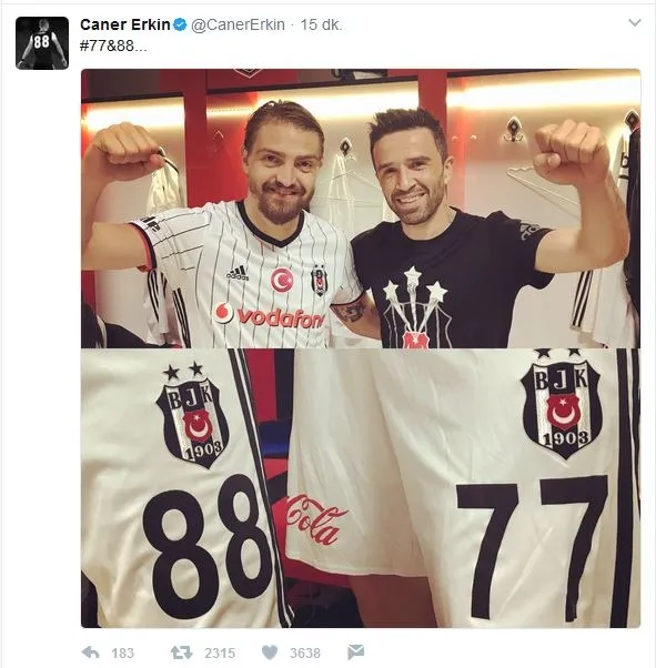 Gökhan Gönül ve Caner Erkin'den Fenerbahçe'ye nispet - 1