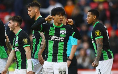 Brighton’da Kaoru Mitoma sezonu kapattı!