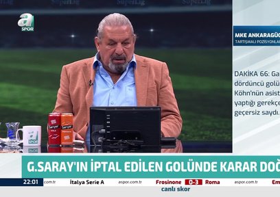 Galatasaray'ın golünde iptal kararı doğru mu? Erman Toroğlu yorumladı!