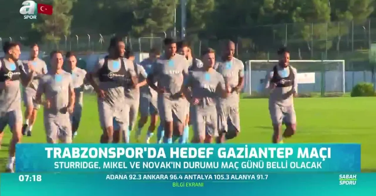 Trabzonspor'da hedef Gaziantep maçı