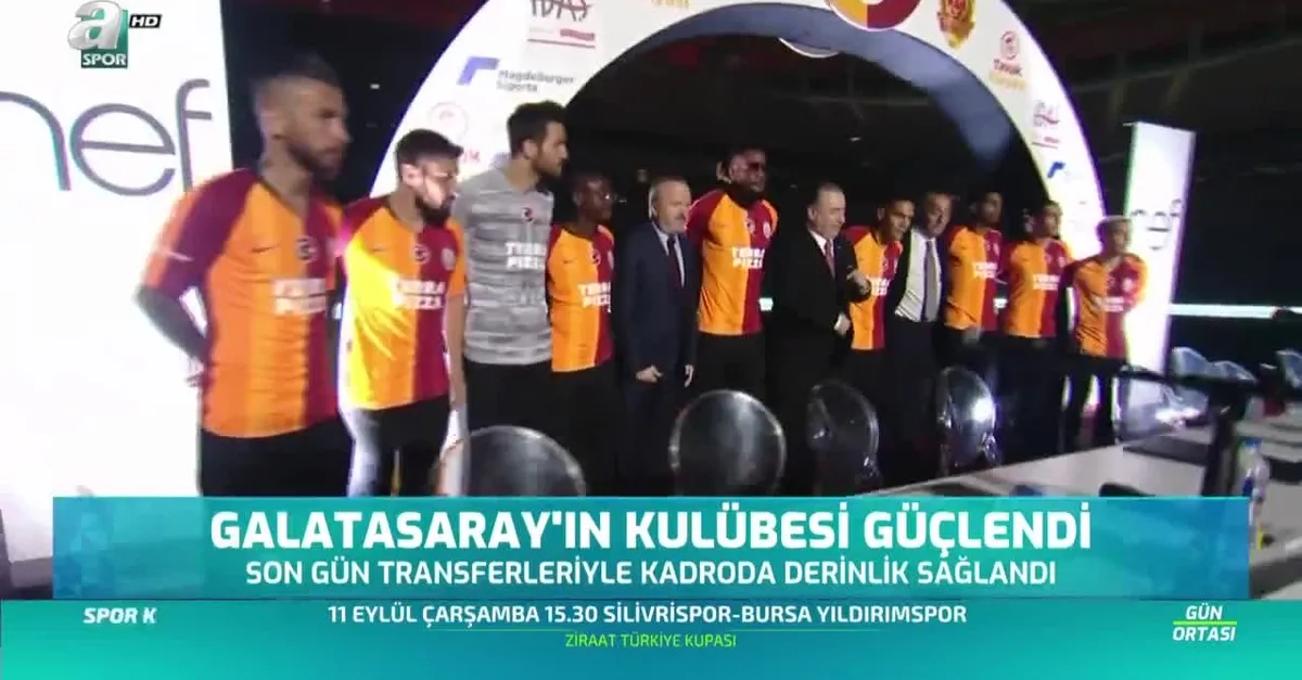 Galatasaray'ın kulübesi güçlendi