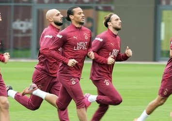 Galatasaray Başakşehir hazırlıklarına devam etti