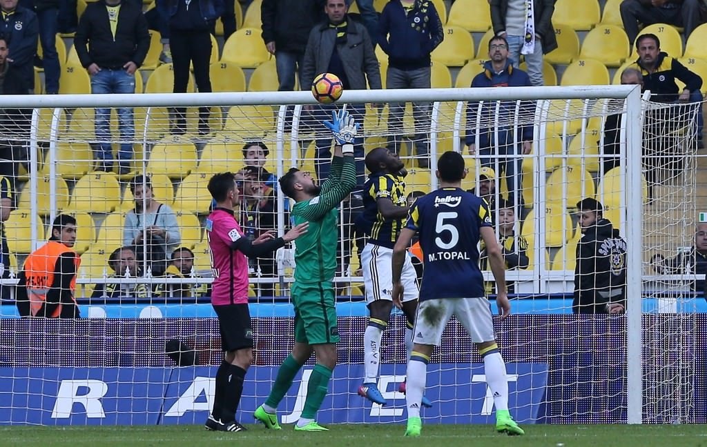 Fenerbahçe - Kasımpaşa maçından kareler