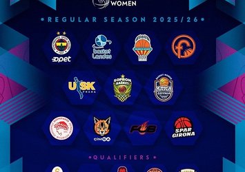 Kadınlar EuroLeague takımları belli oldu!