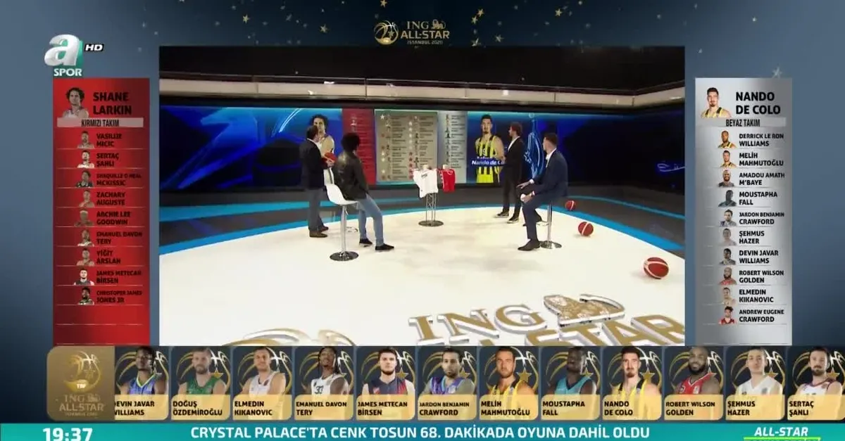 ING All-Star'da kadrolar belli oldu