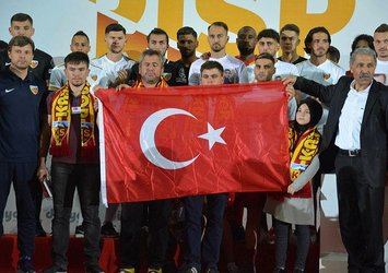 Kayserispor'dan anlamlı açılış