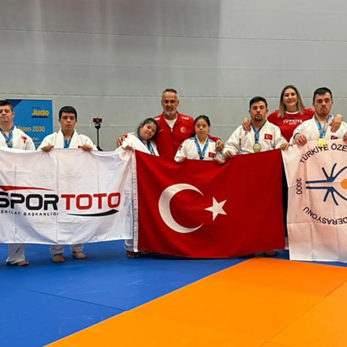 Down Judo Milli Takımı'ndan İsveç'te Tarihi Başarı