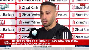 Beşiktaş'ta Cenk Tosun'dan Semih Kılıçsoy sözleri! "Rekorumu geçmesini istiyorum"