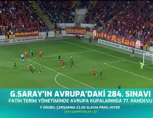 Galatasaray'ın Avrupa'daki 284. sınavı
