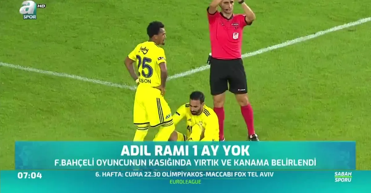 Adil Rami 1 ay yok