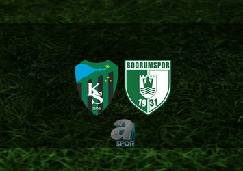 Kocaelispor - Bodrumspor maçı ne zaman?
